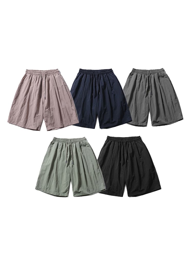 BERMUDA ONE TUCK PANTS (5 color)