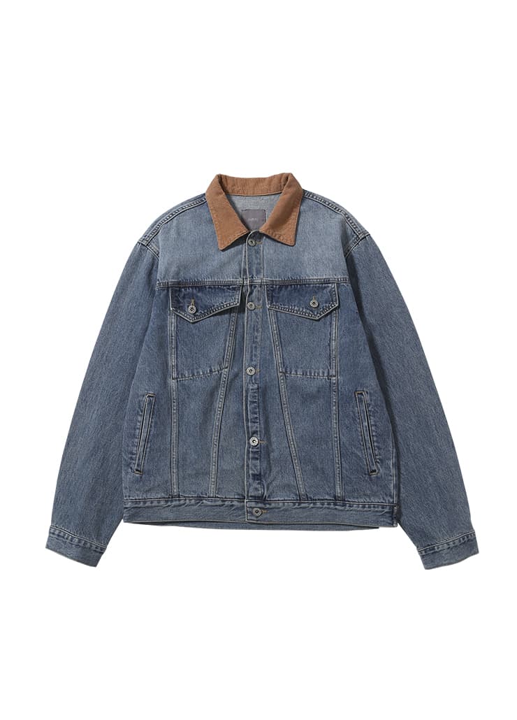 DENIM TRUCKER JACKET (LIGHT BLUE)