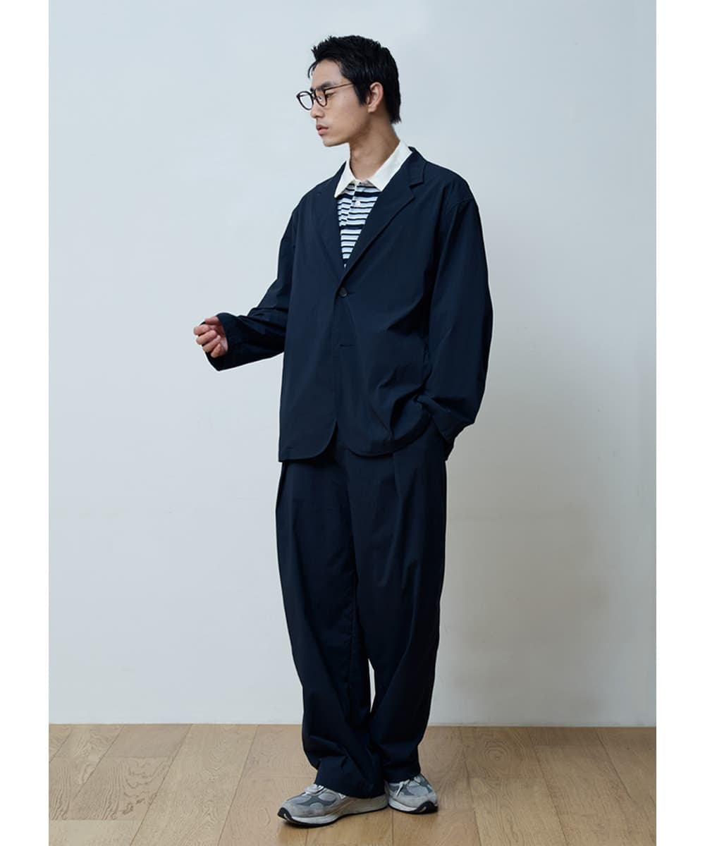 ALL WEATHER DRAPE SET-UP (NAVY)